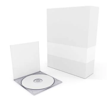 3d stationery blank documents, on white background 库存插图