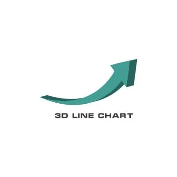 3d statistic chart graphic template Stock Illustration