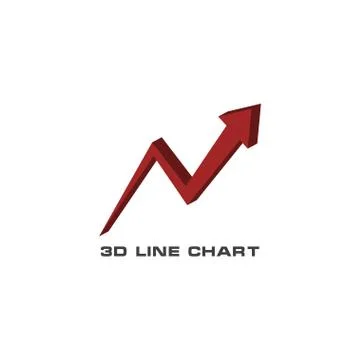 3d statistic chart graphic template Stock Illustration