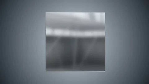 3d steel box rotate Stock Footage 101404778