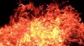 3D Stereoscopic Fire Set 18 R Eye 1000fps Slow Motion HD Footage