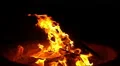 3D Stereoscopic Firewood Set 04 R Eye 1000fps Slow Motion HD Footage