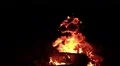 3D Stereoscopic Firewood Set 08 R Eye 1000fps Slow Motion HD Footage