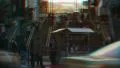 3D Stereoscopic Hollywood 09 Timlapse Crowd and Traffic Loop Anaglyph HD Footage