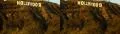 3D Stereoscopic Hollywood Sign 03 Timelapse TU SbS 4k or 4k+ Resolution