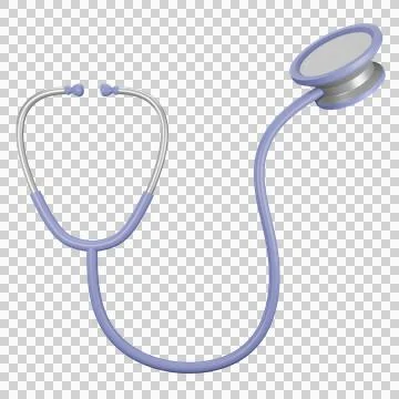 3D Stethoscope Stock Illustration