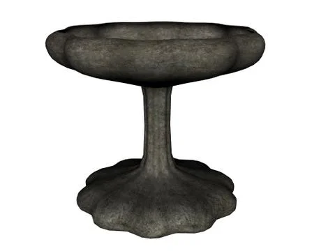 3d stone vase Stock Illustration