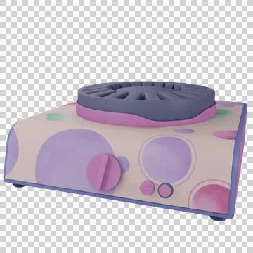 3D stove Isolated Object With High Quality Render Stock Illustration