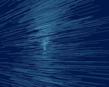 3D straight, parallel dynamic irregular lines, stripes element. Action, burst, Stock Illustration