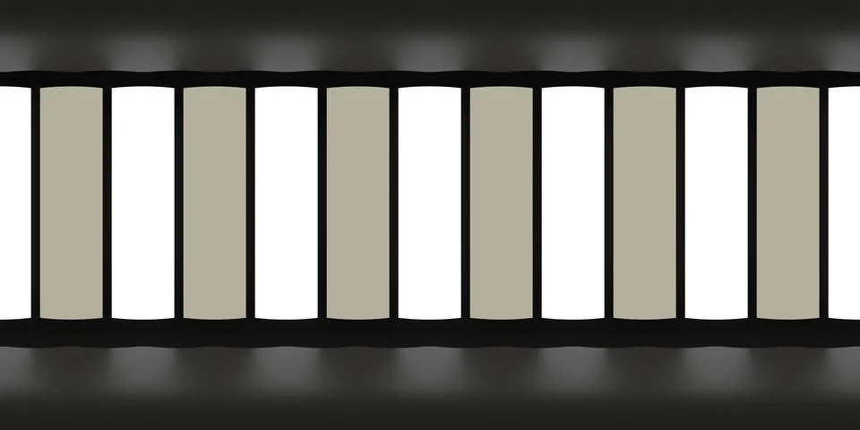 3d stripes light hdri map Stock Illustration