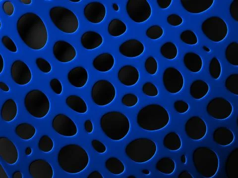 3D structural mesh organic background Stock Illustration