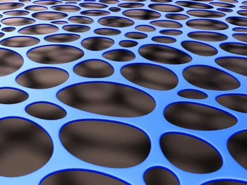 3D structural mesh organic background Stock Illustration