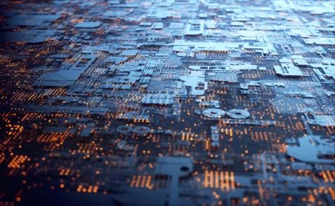 3D Structure Abstract Background Stock Illustration