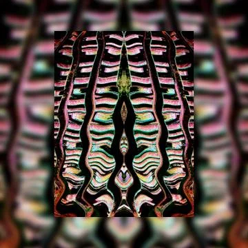 3D Style new design Mobile wallpaper or styles background Illustrazione stock