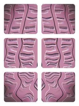 3D Style new design Mobile wallpaper or styles background Stock Illustration