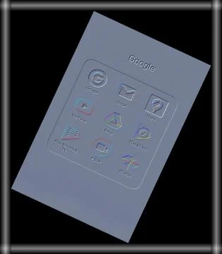 3D Style new design Mobile wallpaper or styles background Stock Illustration