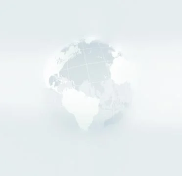 3D style white world Stock Illustration