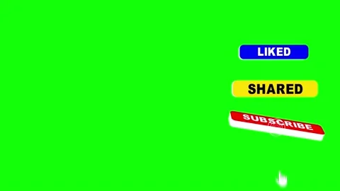 3D Subscribe button. Subscribe button for youtube. Stock Footage 220340045