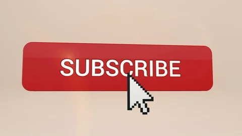 3D Subscribe Flip on White Stock Footage 105009174