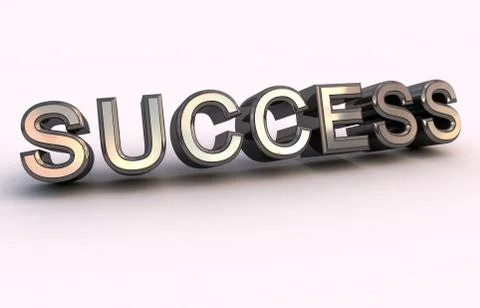 3D Success Stock-Illustration