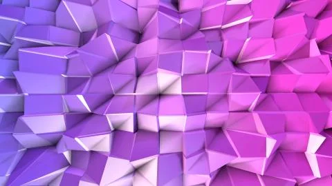 3d surface as 3d low poly abstract geometric background with modern gradient Stock Illustration