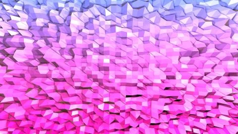 3d surface as 3d low poly abstract geometric background with modern gradient Illustrazione stock