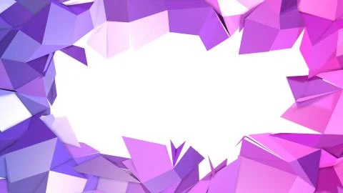 3d surface as 3d low poly abstract geometric background with modern gradient Ilustración de archivo