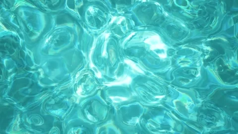 3d surface abstract background. blue liquid glass wave texture, 3d illustra.. Stock Footage 277968348