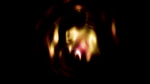 3d surface abstract background, hole that spins around, 3d illustration rende Stock Footage 280169233