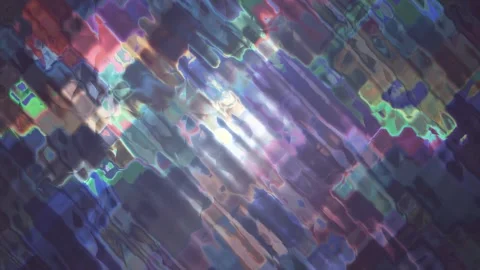 3d surface abstract background. rainbow colors, liquid glass wave texture, .. Stock Footage 277968350