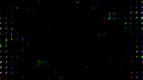 3d surface abstract background. rainbow colors, glass wave texture, 3d illu.. Stock Footage 280169217