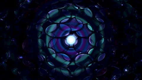 3d surface abstract background. rainbow colors, glass wave texture, 3d illu.. Stock Footage 280335983