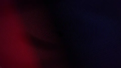 A 3D surface of vertical lines deforms in a seamless loop Stock Footage 341401580