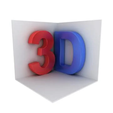 3d symbol Stock Illustration