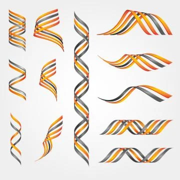 3D symbols Stock Illustration