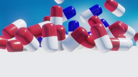 3d tablet a bunch of crashes Stock Footage 105638705