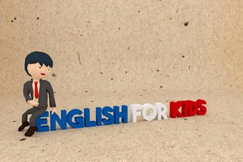 3d teacher character イラスト素材