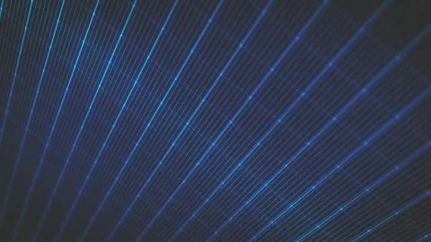 3d Technology Grid Rotating Stock Footage 274826945