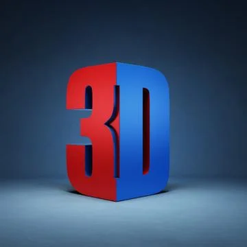 3d technology symbol Stock-Illustration