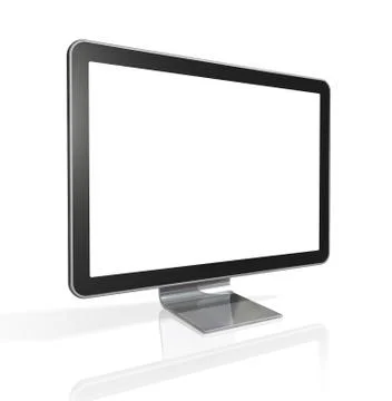 3d television, computer screen Stockillustratie