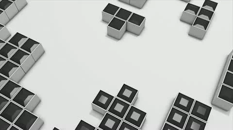 Tetris 3D Stock Video Footage | Royalty Free Tetris 3D Videos | Pond5