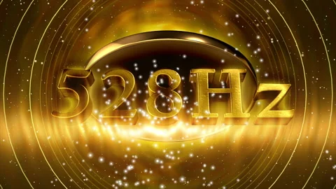 3D Text 528 hz with coin symbol gold background Stock Footage 178531730