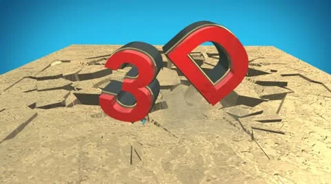 3d text crush Stock Footage 11395729