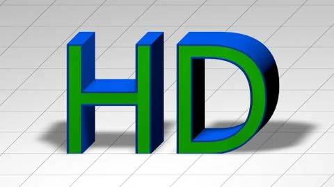 3d text sign Stock Illustration