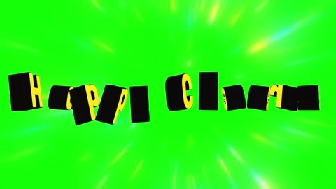 3D Text Speed Up Animation on Green Screen Background 库存影片 342894258