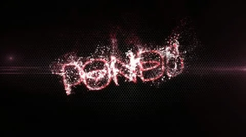 3D Text\Particular RED Stock After Effects