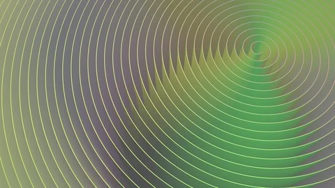 The 3D texture of the wave  in a circular formation rippling. Stock Footage 120889815