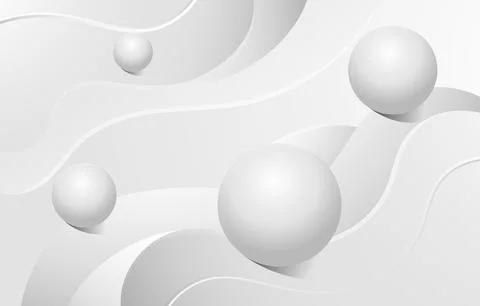 3D-texture-white-background Stock Illustration