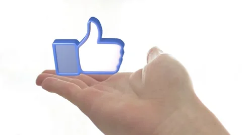 3D Thumbs Up On Hand Stock Footage 48267130