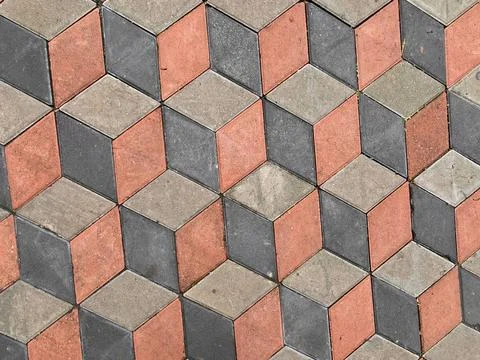 3D Tiles Stock Photos